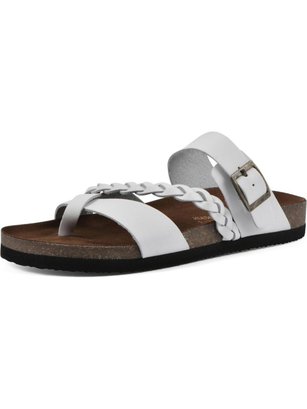 Stylish Women's Braided Footbed Sandals - Comfortable Summer Casual Shoes